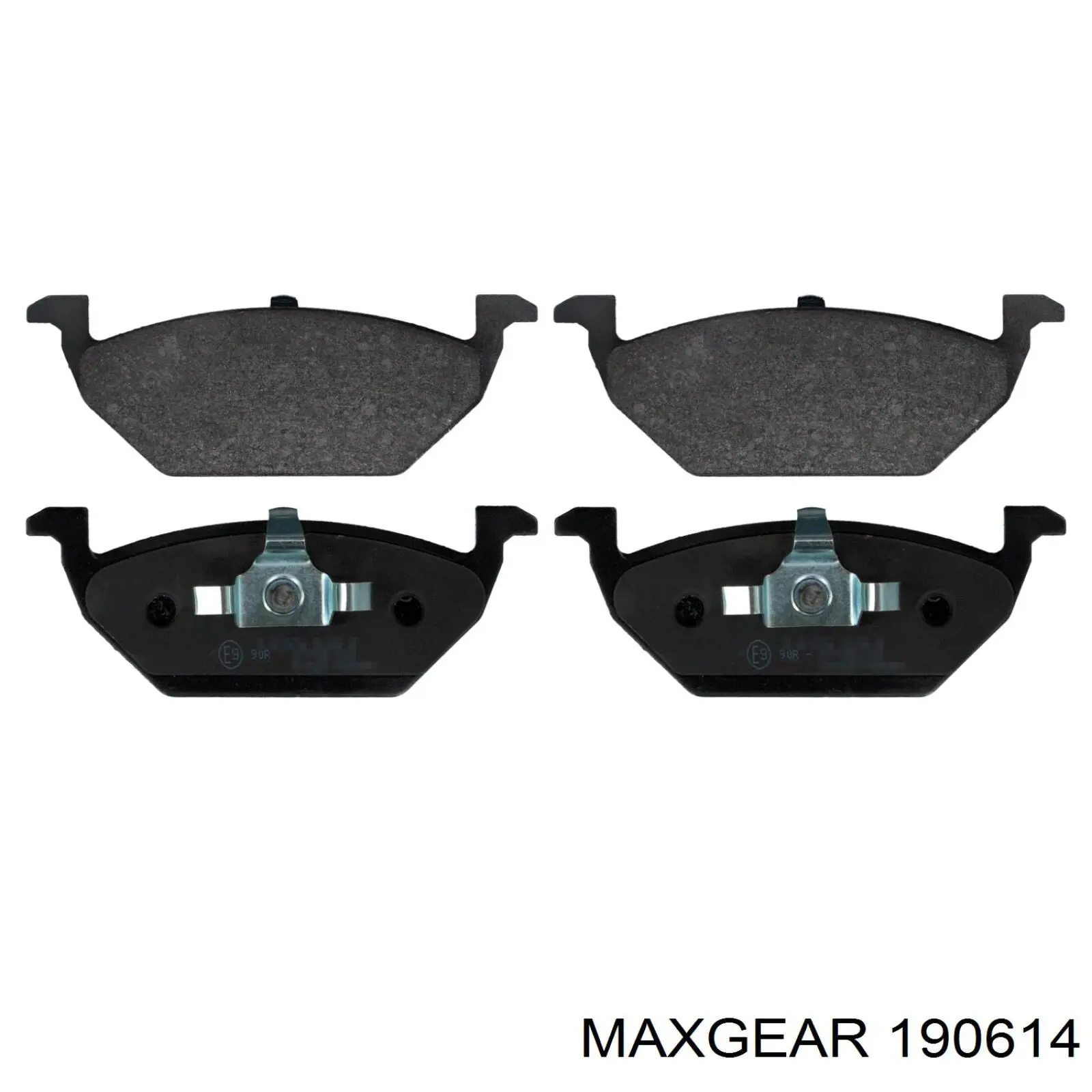 19-0614 Maxgear pastillas de freno delanteras