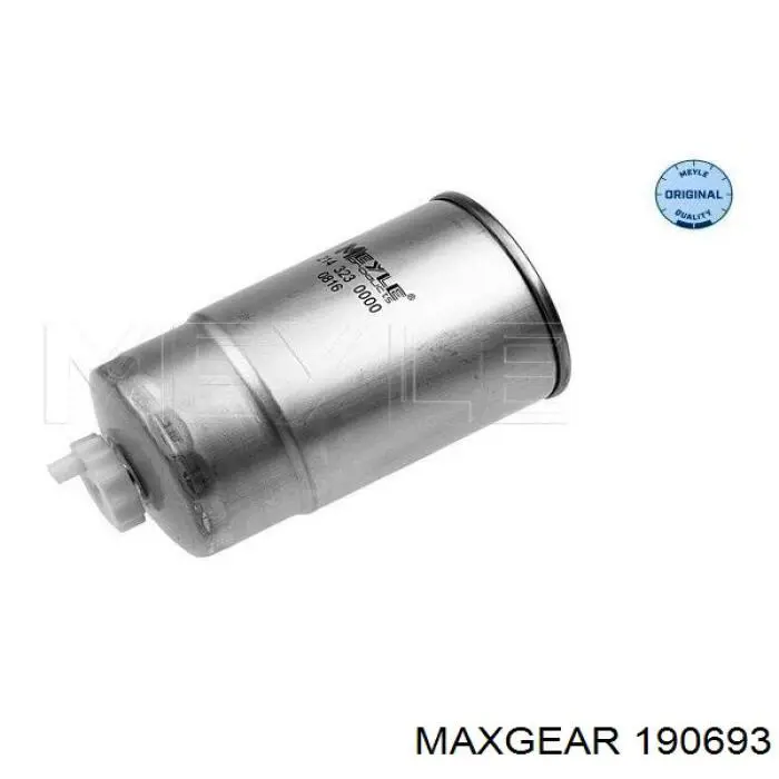 19-0693 Maxgear disco de freno trasero