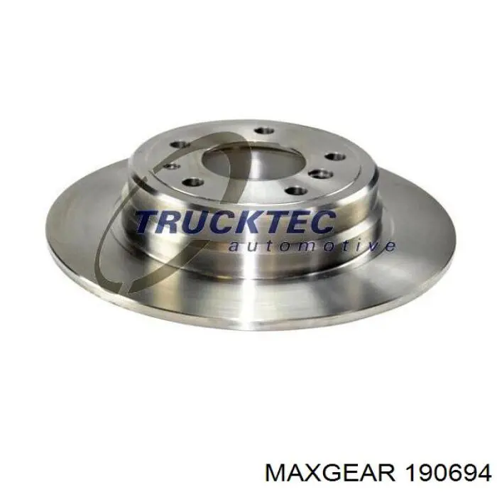 Disco de freno trasero BMW 5 E34