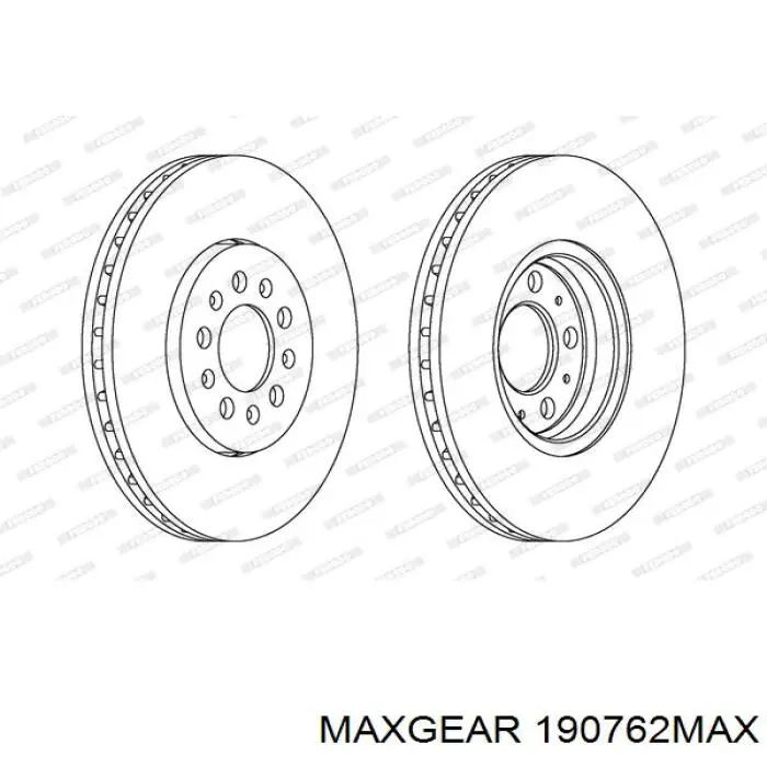 Freno de disco delantero Mercedes E C124