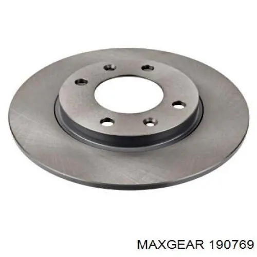 Disco de freno trasero Peugeot 206 2A/C