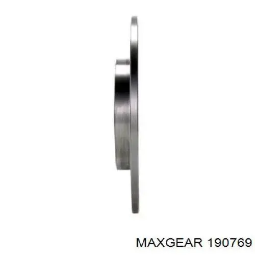 Disco de freno trasero Peugeot 206 2A/C