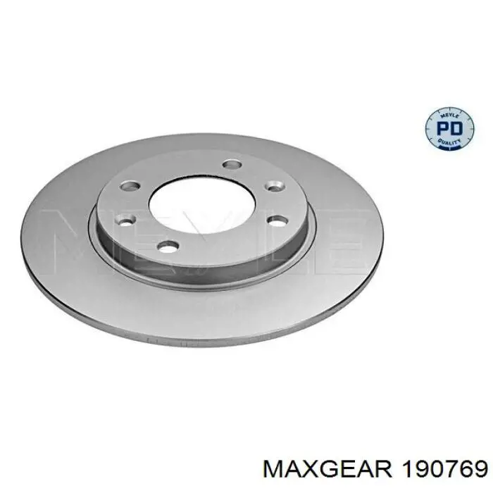 Disco de freno trasero Peugeot 206 2A/C