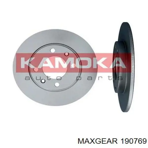 Disco de freno trasero Peugeot 206 2A/C