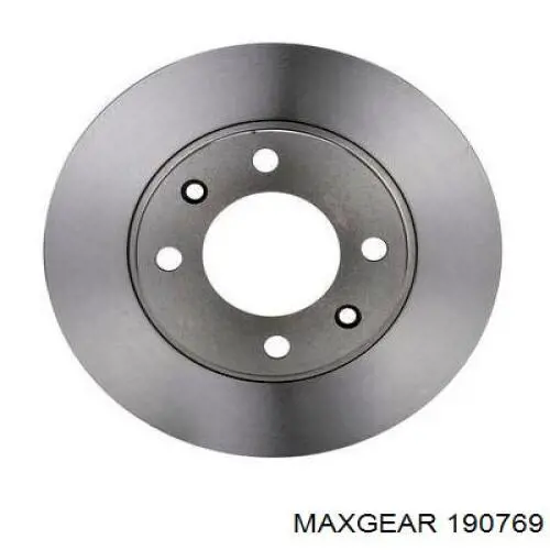 Disco de freno trasero Peugeot 206 2A/C