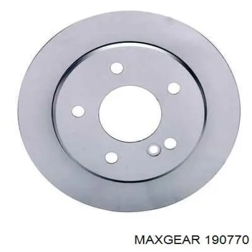 19-0770 Maxgear disco de freno trasero