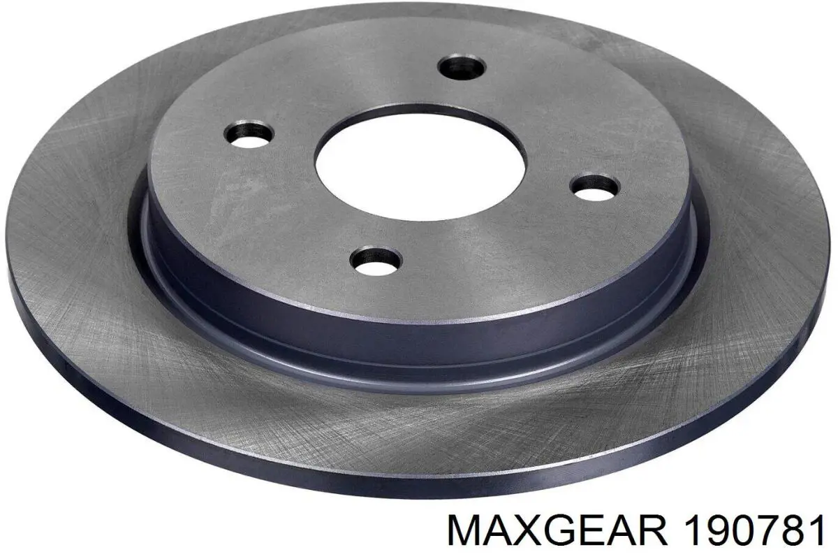 19-0781 Maxgear disco de freno trasero