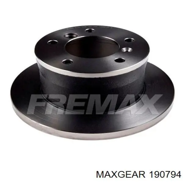 19-0794 Maxgear disco de freno trasero