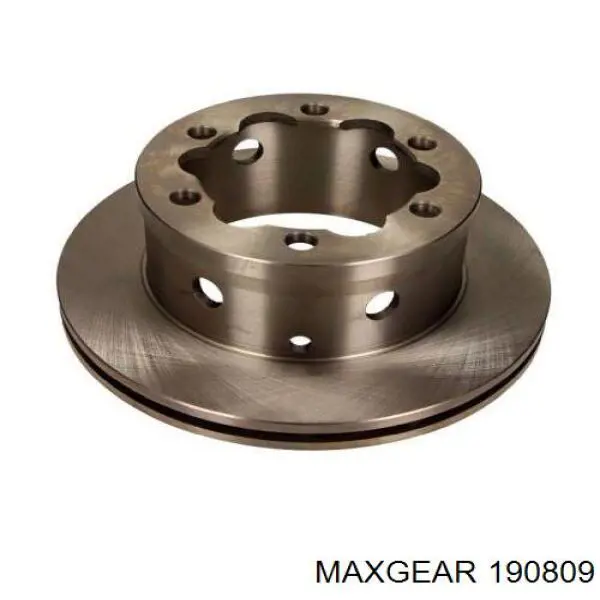 19-0809 Maxgear disco de freno trasero