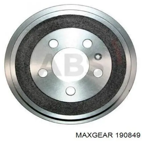 Tambor de freno trasero Maxgear 190849 precio, desde 33,11 EUR