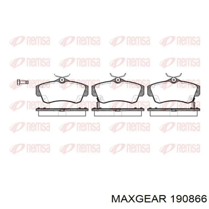 Pastillas de freno delanteras Chrysler V1013843AF