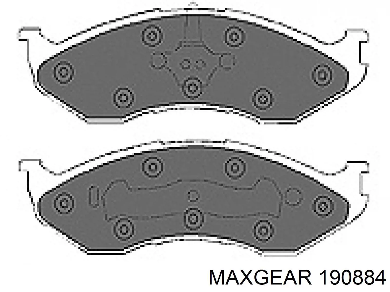 Pastillas de freno delanteras Jeep Cherokee 2 XJ