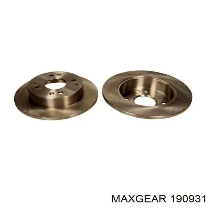 Disco de freno trasero Maxgear 190931 precio, desde 33,07 EUR