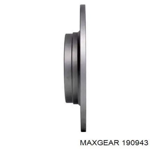 190943 Maxgear Freno de disco trasero