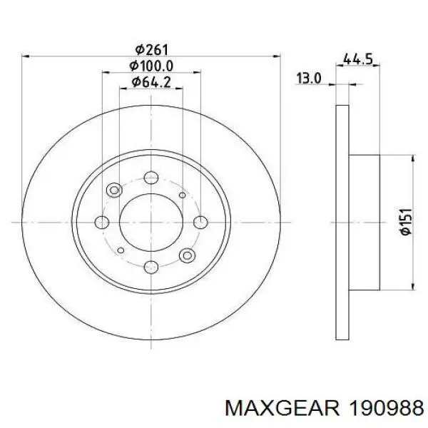 Comprar 986478889 Bosch Freno de disco delantero
