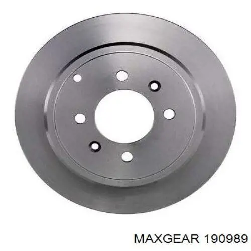 19-0989 Maxgear disco de freno trasero