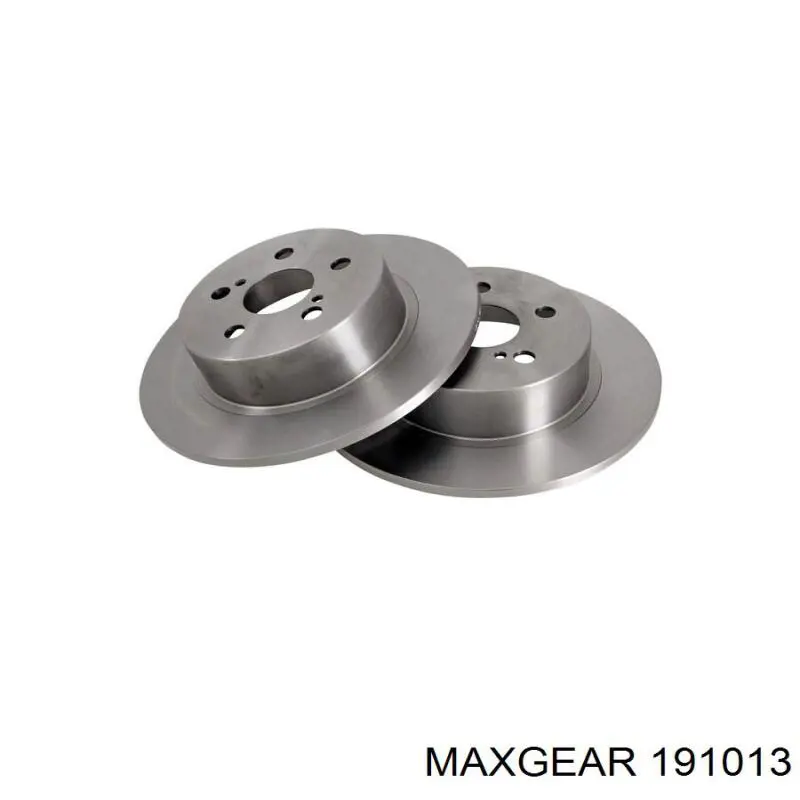 19-1013 Maxgear disco de freno trasero