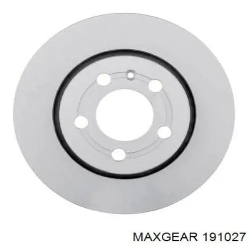 19-1027 Maxgear disco de freno trasero