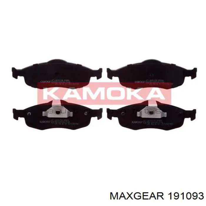 19-1093 Maxgear pastillas de freno delanteras