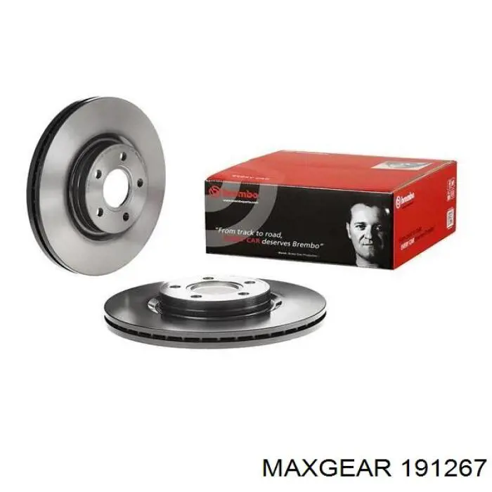 19-1267 Maxgear freno de disco delantero