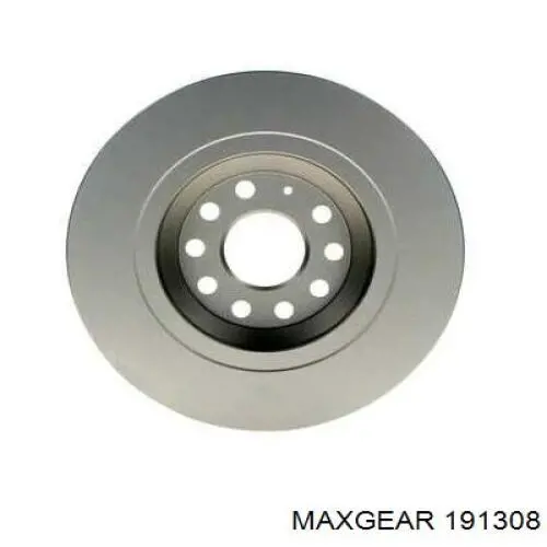 19-1308 Maxgear disco de freno trasero