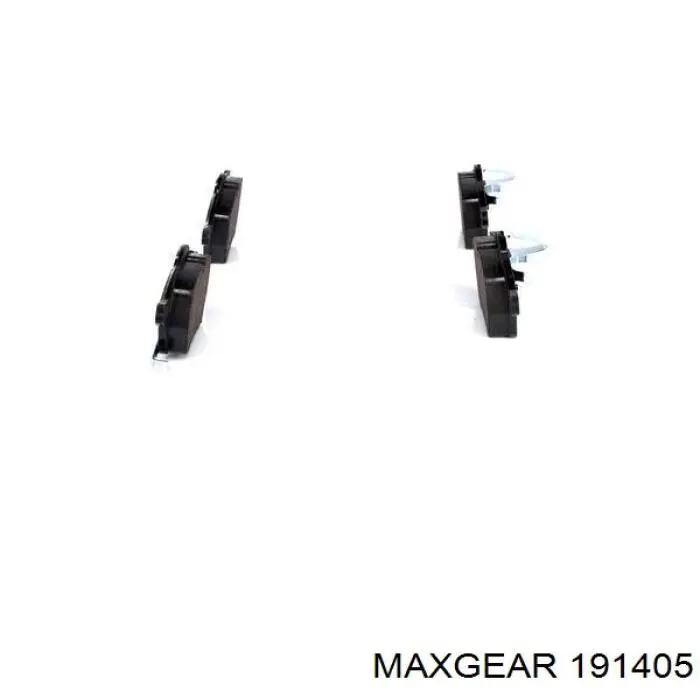 19-1405 Maxgear pastillas de freno delanteras