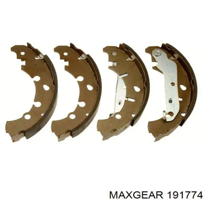 19-1774 Maxgear zapatas de frenos de tambor traseras