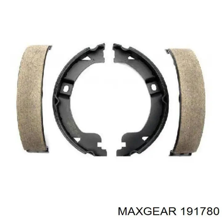 19-1780 Maxgear juego de zapatas de frenos, freno de estacionamiento