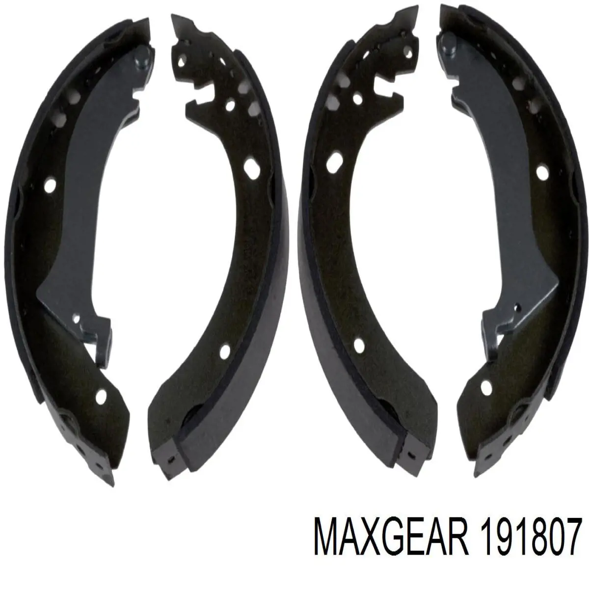 19-1807 Maxgear zapatas de frenos de tambor traseras