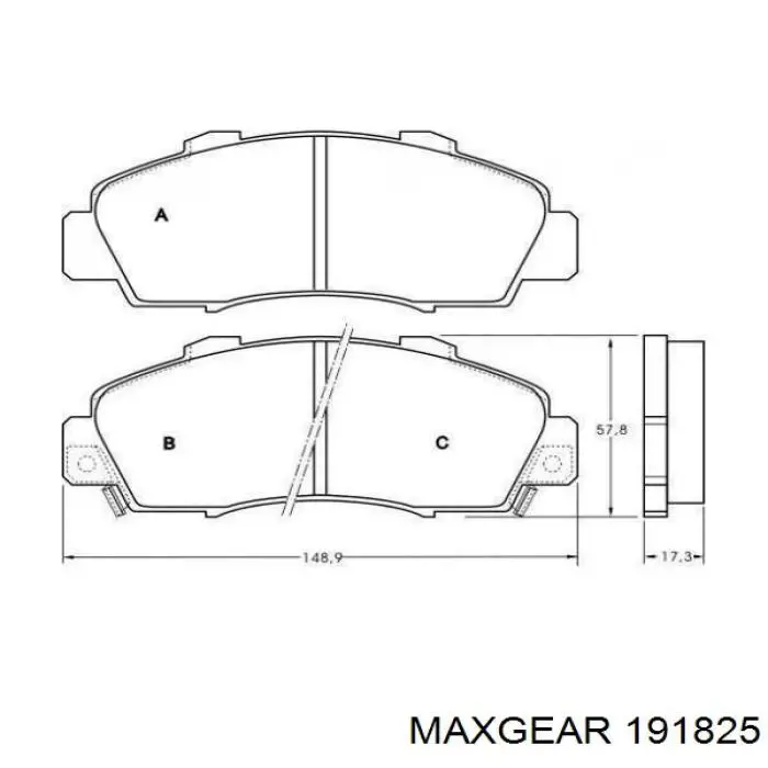 Pastillas de freno delanteras Honda CR-V 1 RD