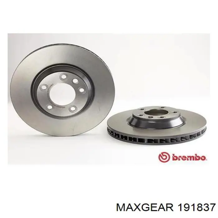 19-1837 Maxgear freno de disco delantero