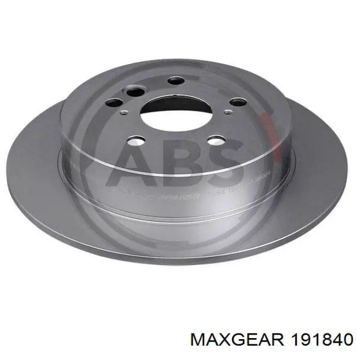 19-1840 Maxgear disco de freno trasero