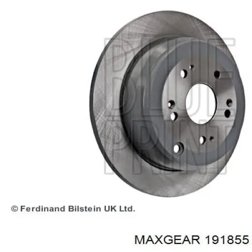 191855 Maxgear Freno de disco trasero