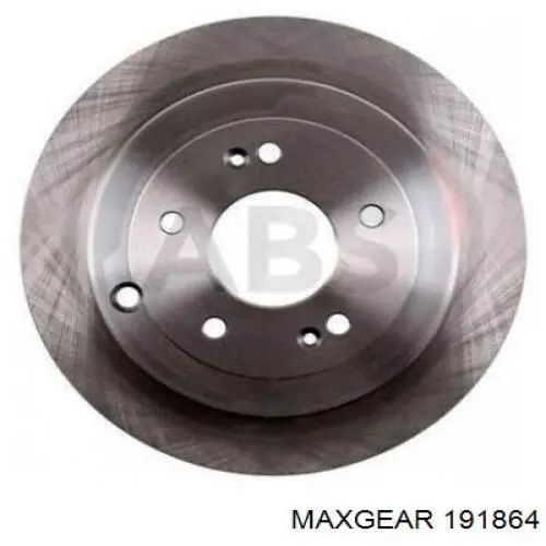 19-1864 Maxgear disco de freno trasero