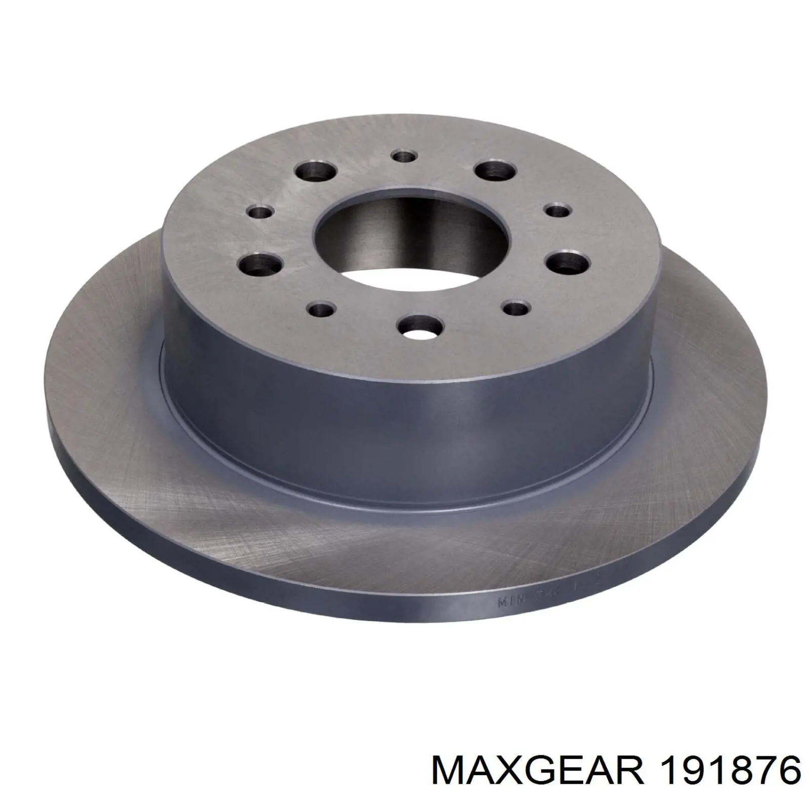 19-1876 Maxgear disco de freno trasero