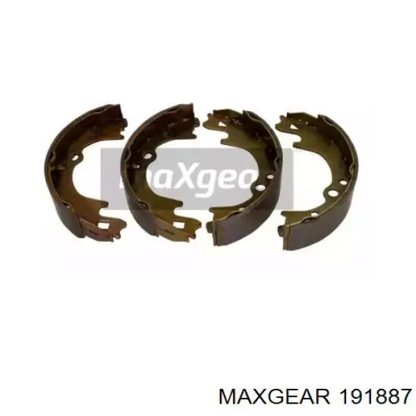 19-1887 Maxgear zapatas de frenos de tambor traseras