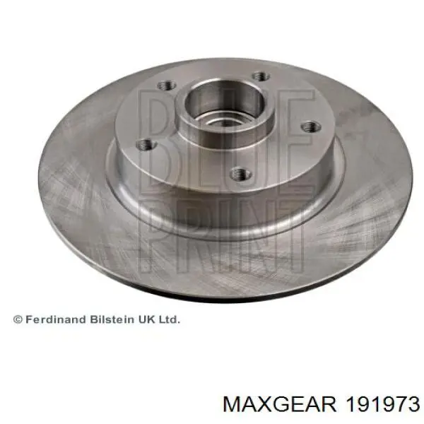 19-1973 Maxgear disco de freno trasero