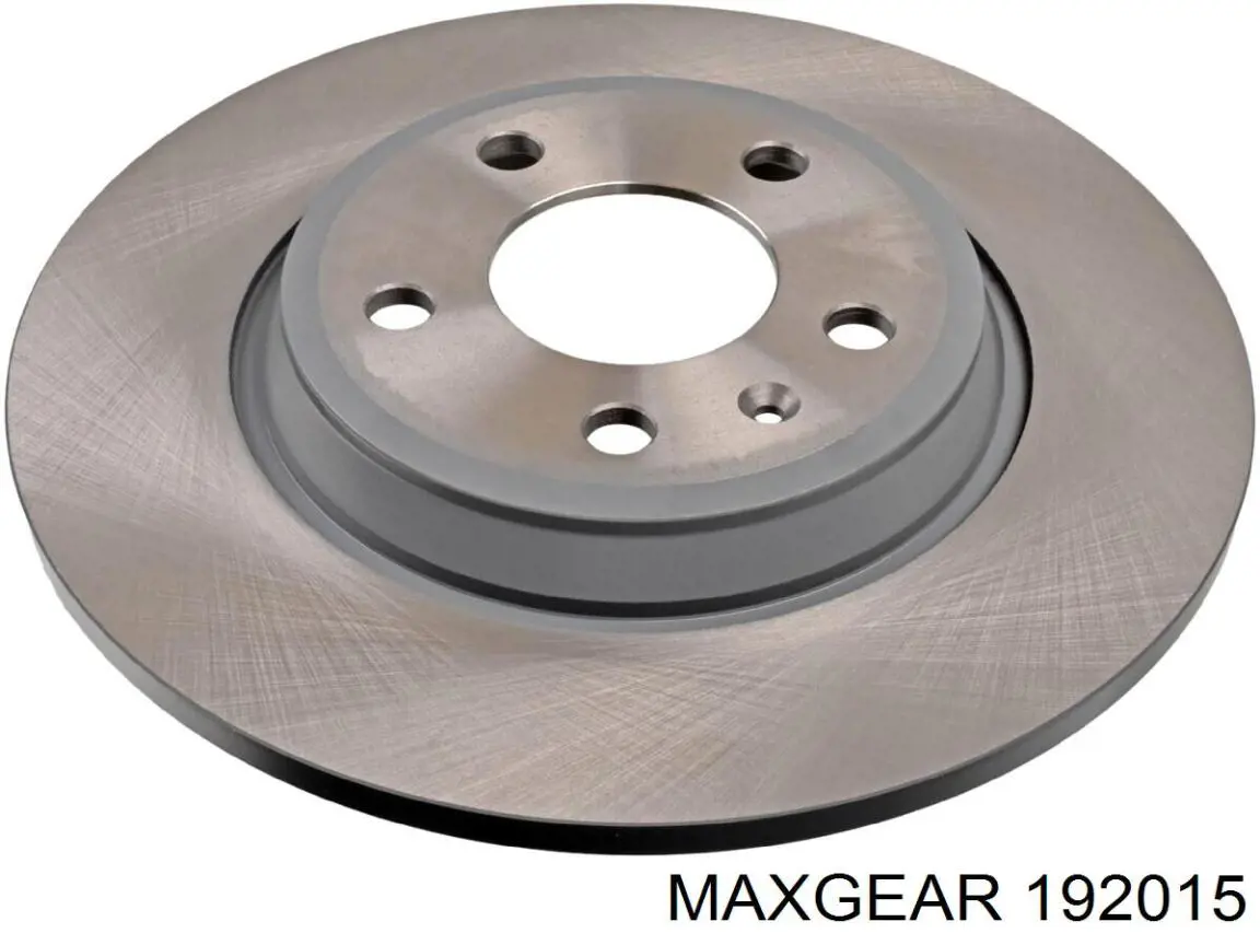 19-2015 Maxgear disco de freno trasero