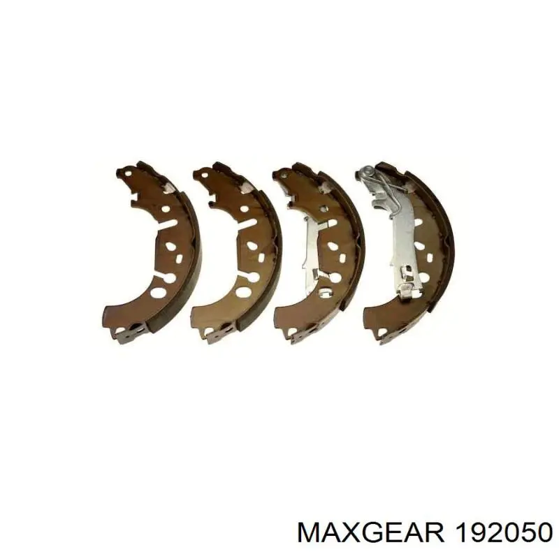 19-2050 Maxgear zapatas de frenos de tambor traseras