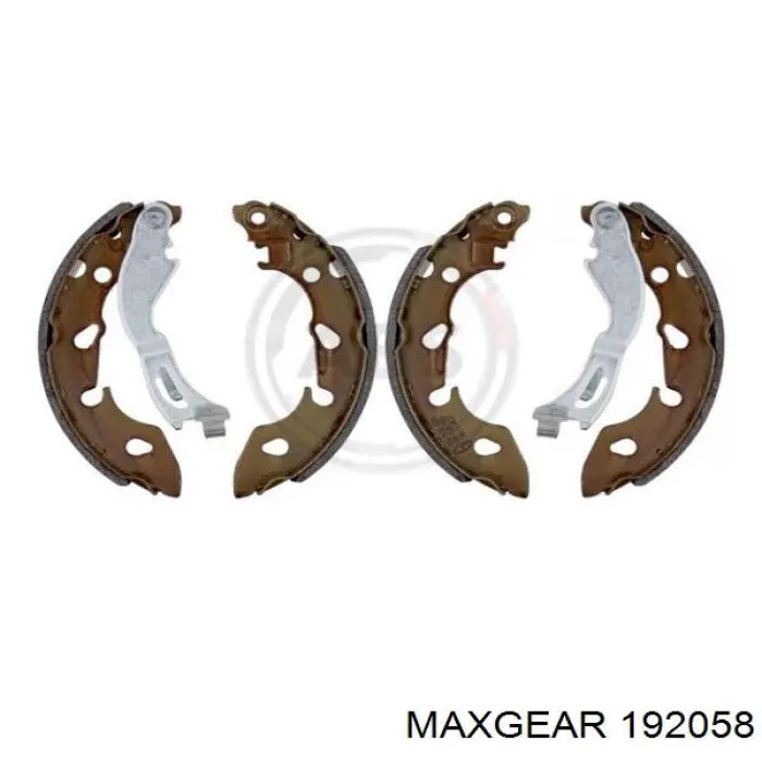 19-2058 Maxgear zapatas de frenos de tambor traseras