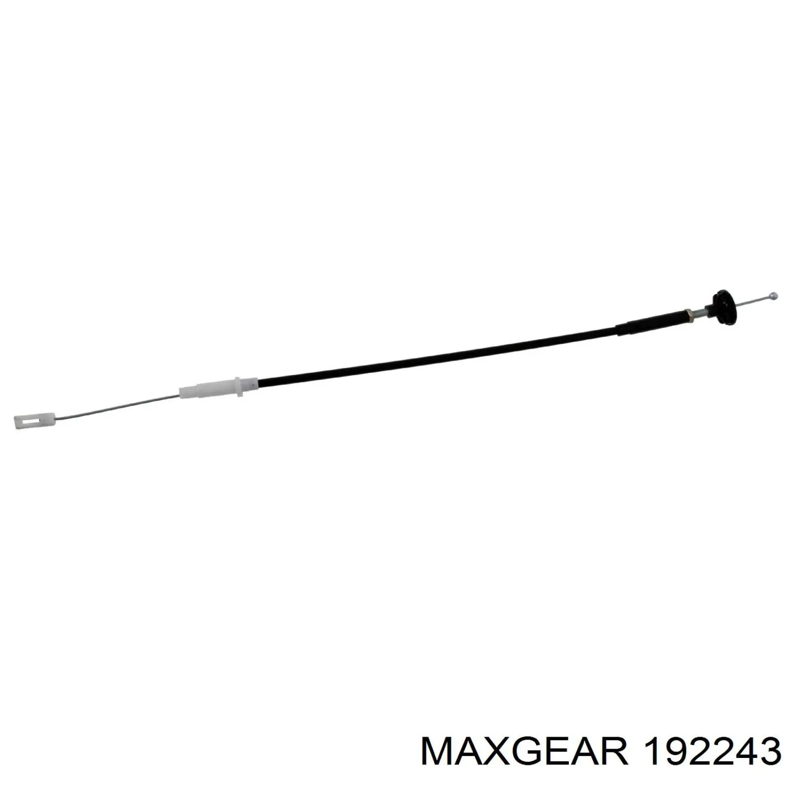 192243 Maxgear disco de freno trasero