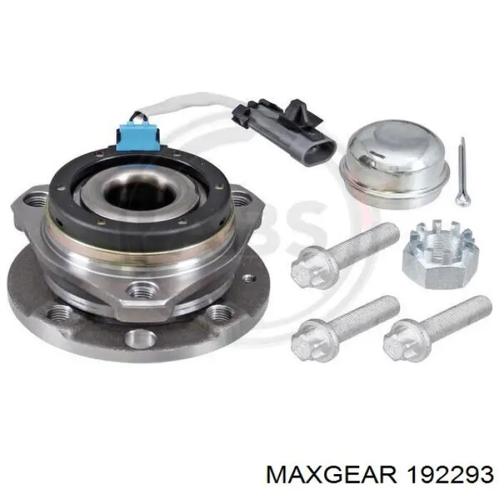 19-2293 Maxgear disco de freno trasero