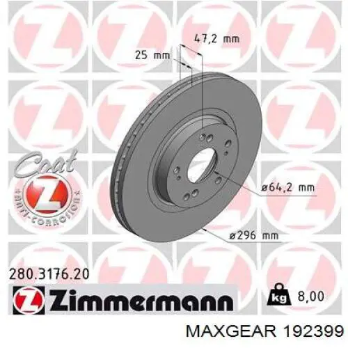Comprar BDS1828 Jurid/Bendix Freno de disco delantero