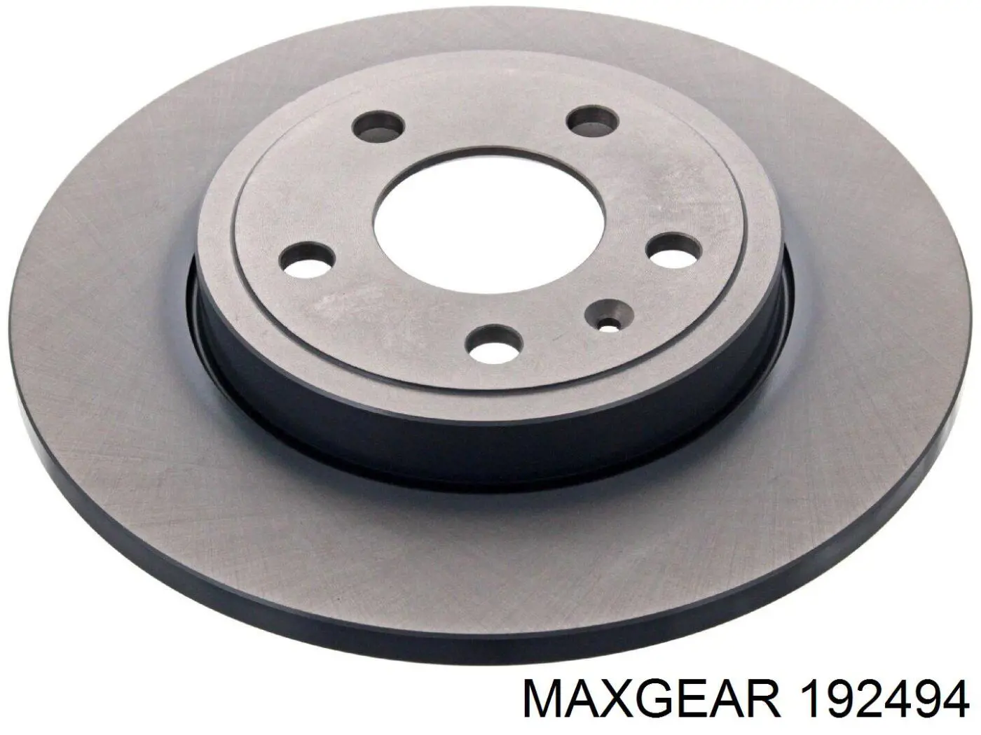 192494 Maxgear disco de freno trasero