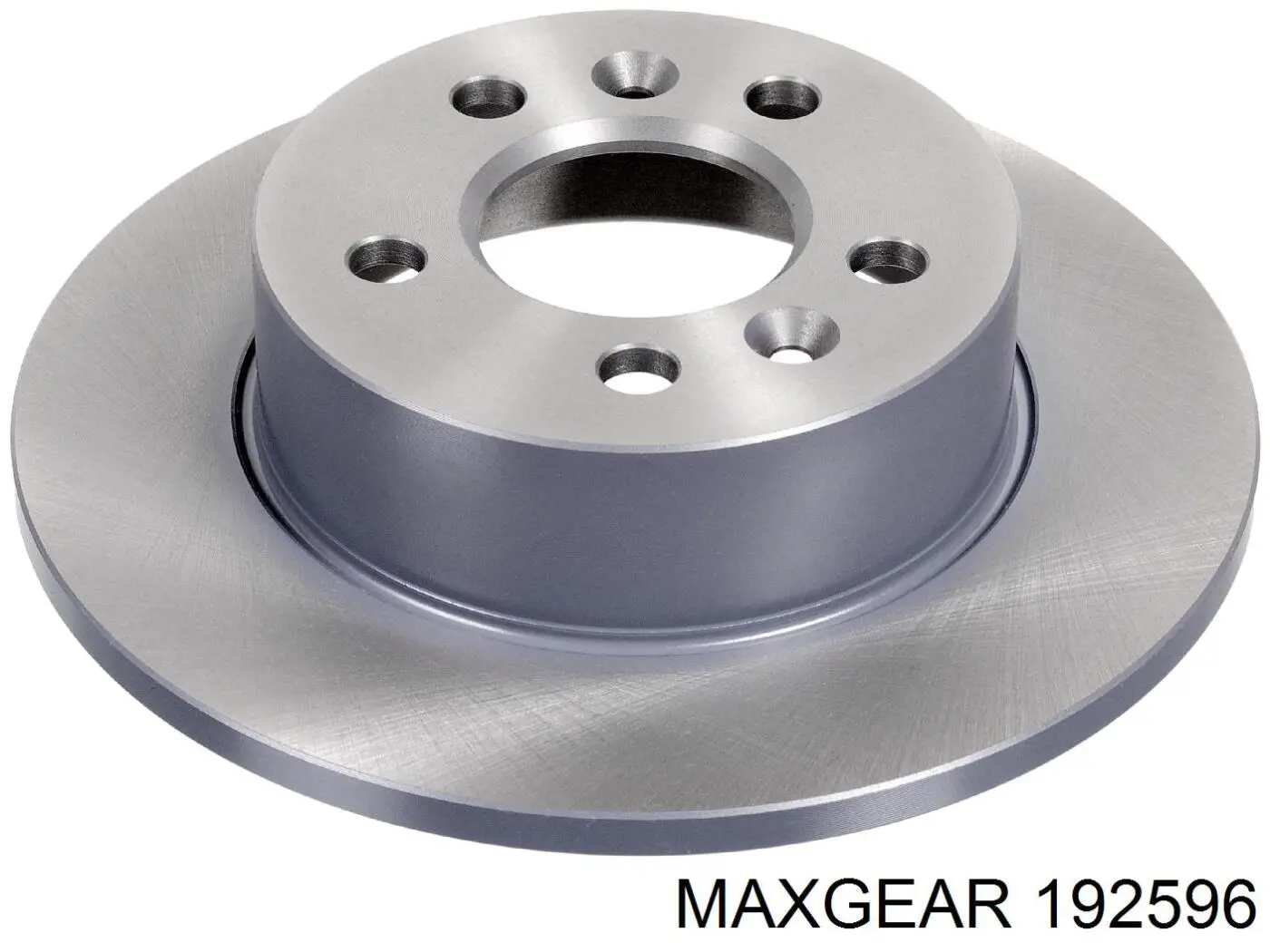 19-2596 Maxgear disco de freno trasero