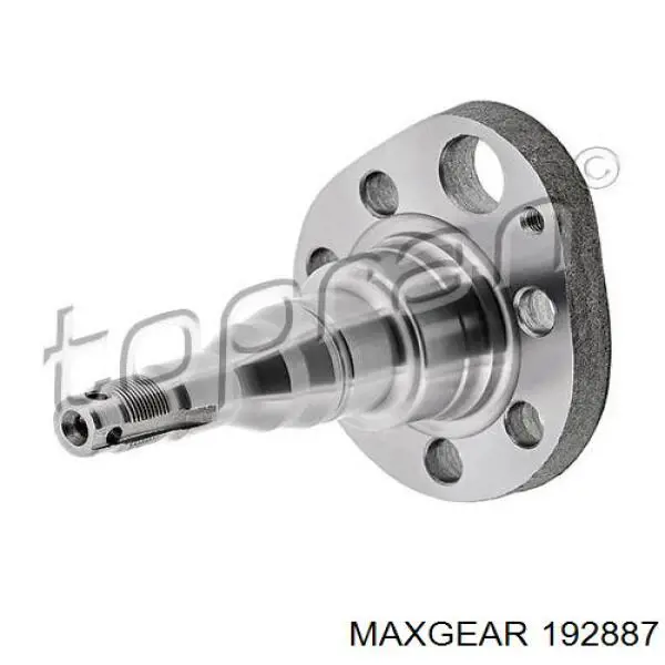 19-2887 Maxgear pastillas de freno delanteras