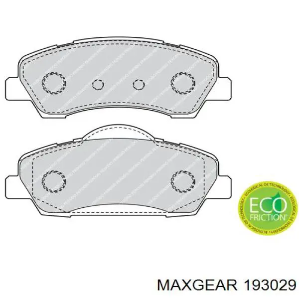 Pastillas de freno delanteras Citroen C4