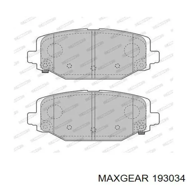 Pastillas de freno traseras 68159526AB Chrysler