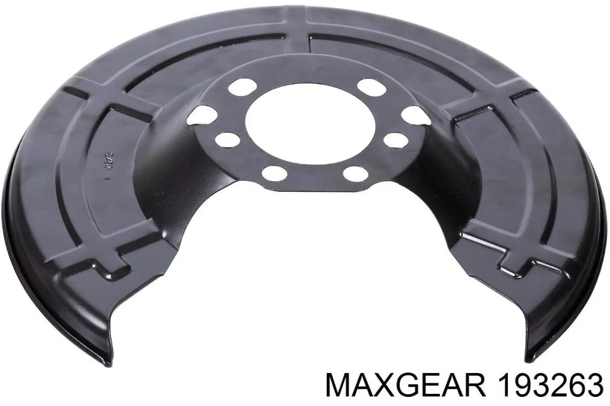 193263 Maxgear chapa protectora contra salpicaduras, disco de freno trasero