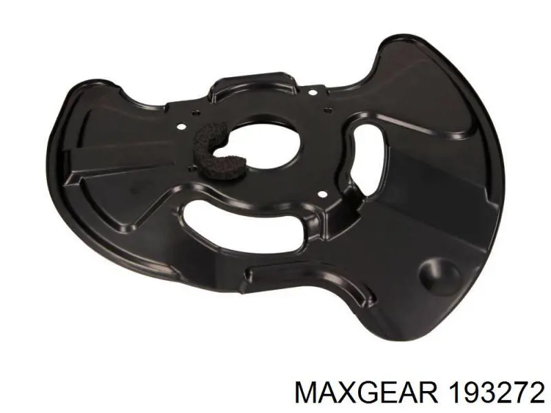 Protector de disco de freno trasero izquierdo A2034230320 Mercedes